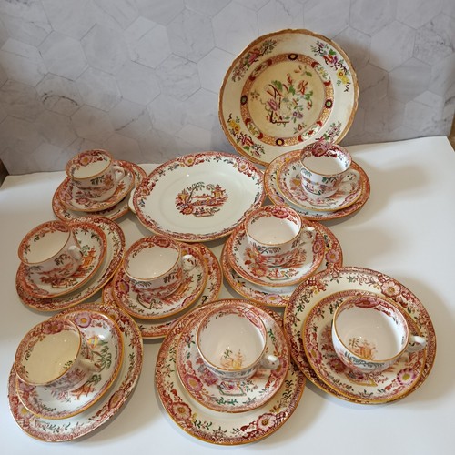26pc vintage kutani style - vintage,