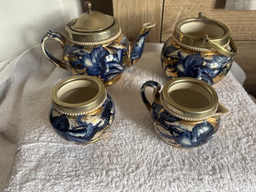 Vintage ceramic tea set - vintage,