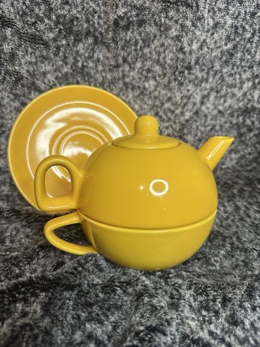 Vintage style yellow ceramic - vintage,