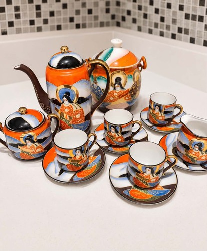 Vintage japanese satsuma style - vintage,