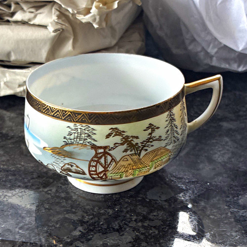 Vintage japanese kutani style - vintage,