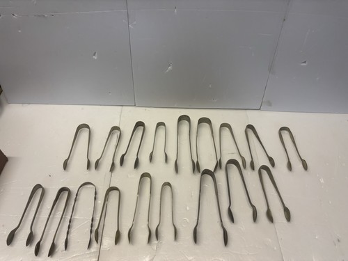 Vintage sugar tongs job lot - tongs,
