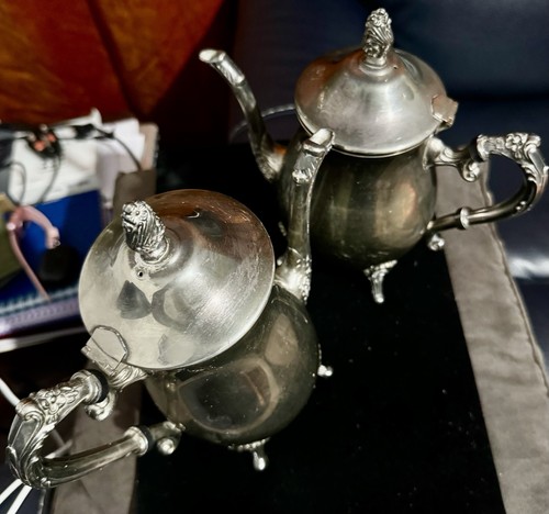 Vintage silver plated tea - plated, &