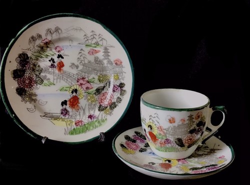 Vintage japanese kutani - vintage,