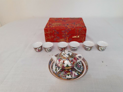 Vintage ceramic tea set - ceramic,