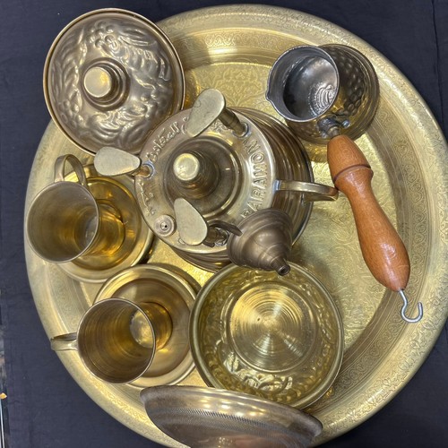 Antique tea coffee set metal - tea,