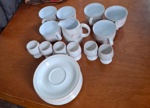 Mixed tea set vintage - mixed,