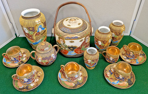 Vintage japanese satsuma - vintage,