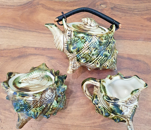 Sweet vintage conch seashell - vintage,