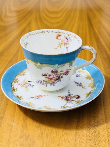 Vintage floral cup saucer - vintage, &